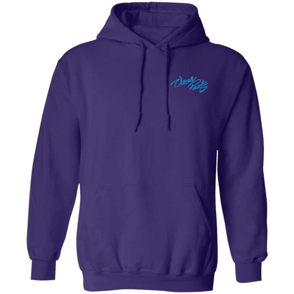 Tubular Flip Print Fleece Hoodie