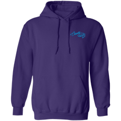 Tubular Flip Print Fleece Hoodie