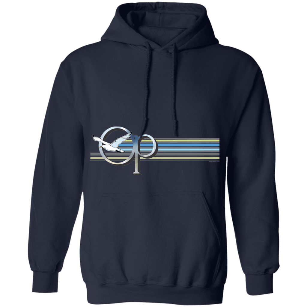 Sea Soar Belly Print Fleece Hoodie