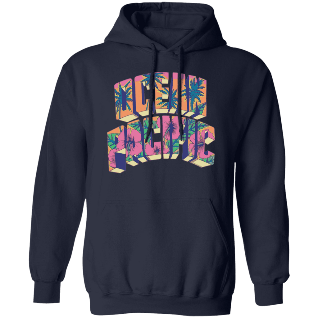 Spell Out Fleece Hoodie - Ocean Pacific