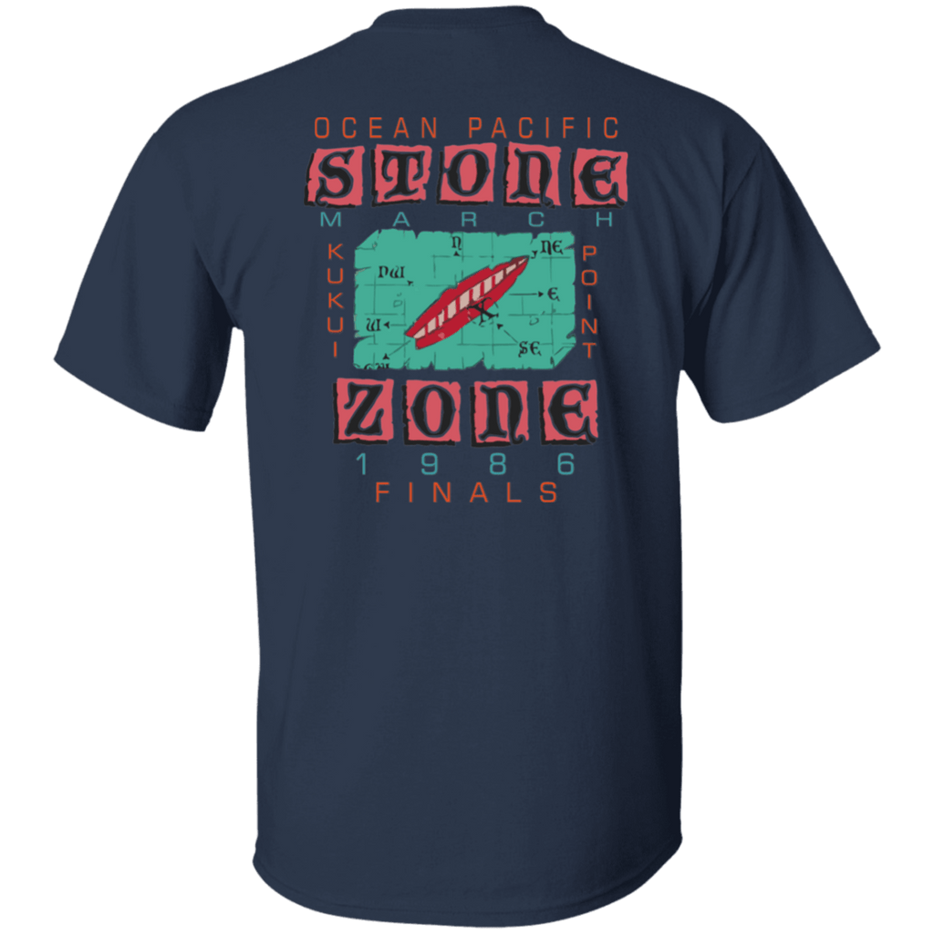 1986 Kukui Stone Zone Flip Print Short Sleeve Tee