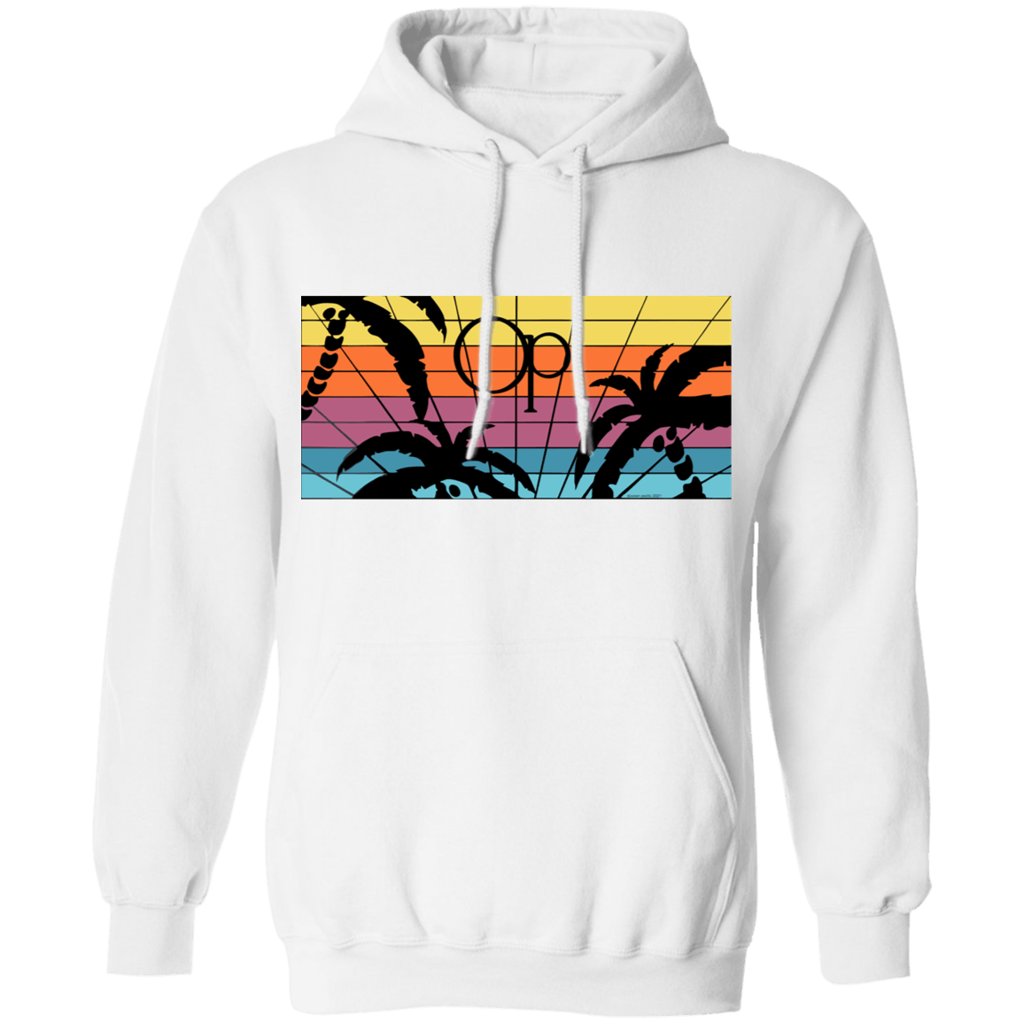 3D Palms Fleece Hoodie – Ocean Pacific