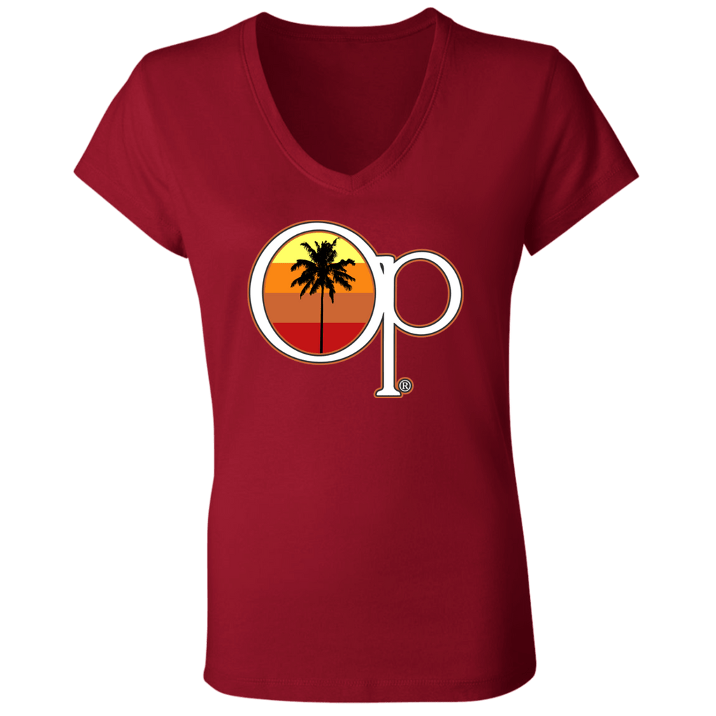 Her Palm Icon V-Neck Tee