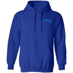 Tubular Flip Print Fleece Hoodie