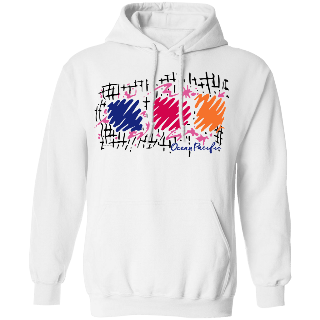 Scribble Fleece Hoodie - Ocean Pacific